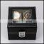 Black leather manufacturers supply high-end jewelry watch window display bo 2 customized watch bo