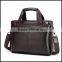 1729 new men's Leather Satchel Handbag horizontal version briefcases one generation
