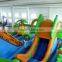 2015 latest Inflatable forest theme fun city amusement park slide climbing game combo inflatable bouncer for kids