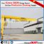 Best price single girder mobile small semi gantry crane 5ton for sale