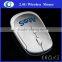 Fancy Flat 2.4Ghz Laptop Wireless Mouse with DPI Button