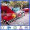 Outdoor amusement carnival rides sliding car double wave