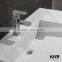 gel coat solid surface basin, artifical marble bath basin