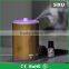 Home aromatherapy made of natural bamboo essential oil aroma diffuser