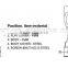 Low-voltage anchoring clamp 2(4)AN 10.35