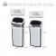 8 10 13 Gallon Infrared Touchless Dustbin Stainless Steel Waste bin metal trash can outdoors SD-007