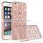 Samco Custom Print Damask Pattern Transparent Clear for iPhone 6S Case Mobile Phone