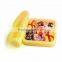 100% food grade hot sale cute silicone lunch box tiffin carrier