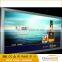 Attractive big size outdoor lighted signs light box with metal frames