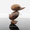 Wood home furniture living room fancy style cute little bird/High quality solid wood cute bird decoration