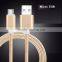 Nylon Braided Fast Charging Micro Usb Data Cable for Samsung