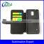 New style wholesale DIY Litchi grain Holster Blank Sublimation cell phone case for Samsung Galaxy S5 Cases and Covers