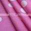 pink material with white dot for 82 nylon 18 spandex knit swimwear fabric