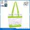 2015 Portable Plastic Transparent PVC Handbag Tote Bag