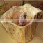 Modern design handmade Root durable food fruit wood bowl