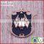 Metal plate snapback cap charms,custom made metal logo pendants