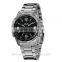 WEIDE LED stainless steel back water resistant watch digital waterproof sports watch WH1009-1