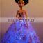 Sparkling Make Up Doll Toys / KYW Battery Light Multicolor LED Dolls for Kids