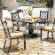 cast aluminium luxury dining set