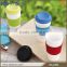 BPA free plastic starbucks tumbler malaysia with lid and silicon sleeve                        
                                                Quality Choice