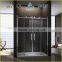 Three glass sliding shower screen EX-802-2