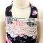 wholesale baby boutique clothing newborn baby girls cute backless print cotton rompers