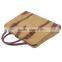 Custom vintage messager 14'' laptop men genuine leather bag