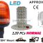 E-MARK LED Flash Warning Light, ECE MARK LED Rotating Warning Beacon (SR-BL-501A-8) Flexible DIN Mount LED Beacons, 3 Functions