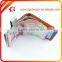Promotional credit card holder PU money clip Functional PU leather stainless steel money clip