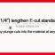 32mm Lengthen E-cut standard oscillating muti tool saw blade for cutting wood