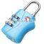 Digital combination luggage security TSA lock/3-dial combination luggage TSA padlock/3 digit combination travel bag TSA Lock