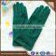 Factory custom ladies fashion green 100% wool touch screen gloves