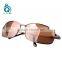 Custom polarized metal sunglasses