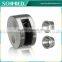 zinc D type glass clamp in railings&balustrades, glass holder clips