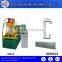 2015 high quality color steel ridge cap color steel sheet roll forming machine