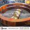 Steel casted wheel ring rotary kiln tire on sale