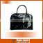 Eruope style Popular hot sale shiny pvc pu tote bag for Lady 2016