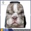 Cute animal belldog felt backpack of a multifunctional environmental Amazon student bag factory direct