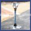 Wholesale Crystal Glass Candle Stick Tall Candle Holders/ Candlestick With Beaded Stem for Weddings