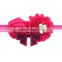 Baby Girls Flower Headbands Rose Pearl Headwear Kids Hair Accessories 2015 New Fashion Style Hot Sell
