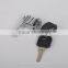 Security zinc alloy chrome plated pin cam lock for file cabinet vending machine