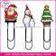 custom bookmark clip, soft PVC paper clip bookmark, office supply giveaways bookmark