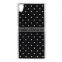 Baby-Breath Rhinestone Plating Hard Case Cover for Sony Xperia Z4, Hard Case Cover for Sony Xperia Z4