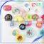 Wholesale DIY Resin Flat back Colored Dried Real Flower cabochon