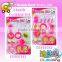 Plastic mini cooking toys kitchen toys set pink color
