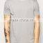 Short sleeve cotton slim fit high quality plain t-shirt white