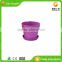 Factory wholesale Colored Plastic Mini Clay Flower Pots