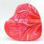 Heart Shape Chocolate Biscuits Packaging Tin Can For House Food Container