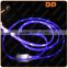 2016 trending products 8 pin charger data cable falshing LED light usb cable