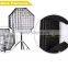 Wholesale professional speedlite reflective photo umbrella softbox 120cm 48" octabox with honeycomb grips